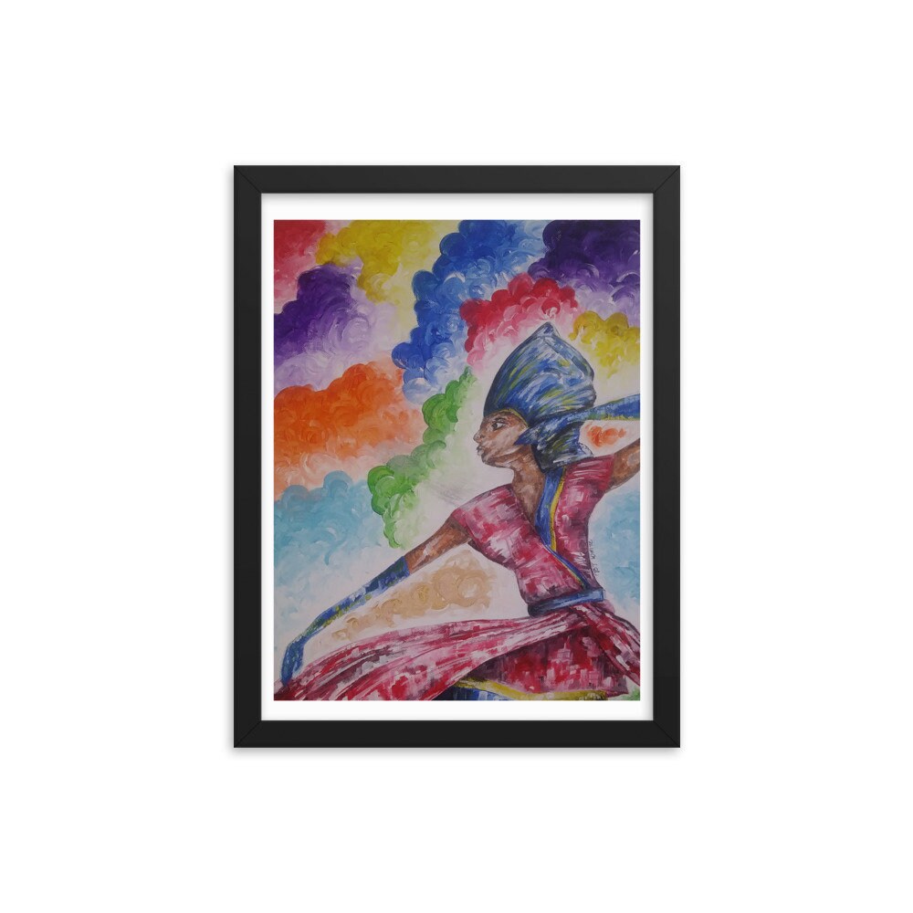 Cloud 9 Framed Print