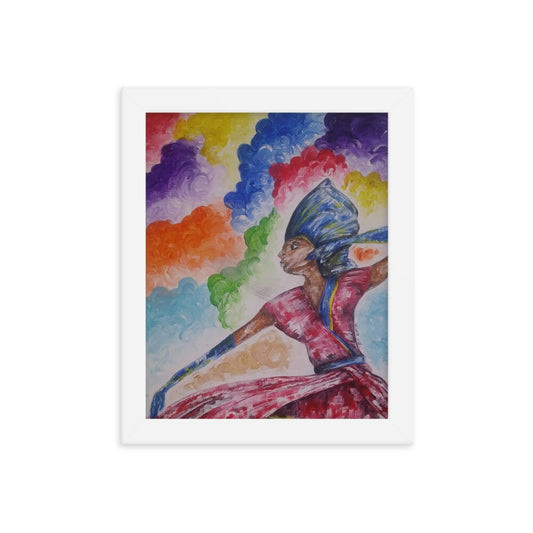 Cloud 9 Framed Print