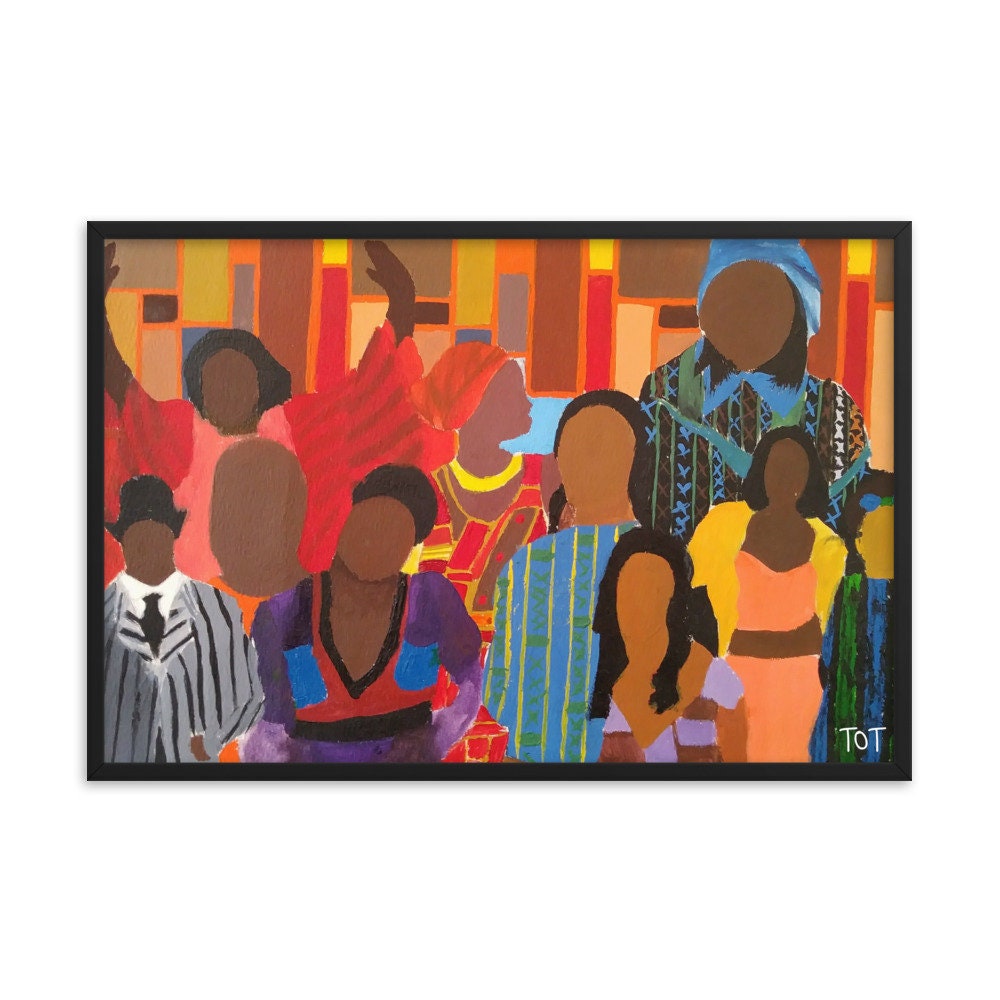 Sunday's Best Framed Print