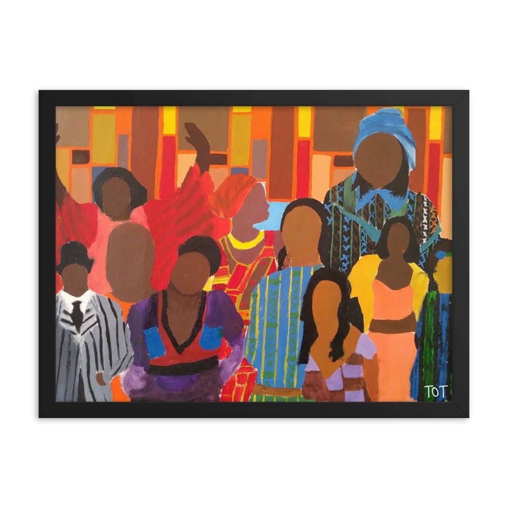 Sunday's Best Framed Print