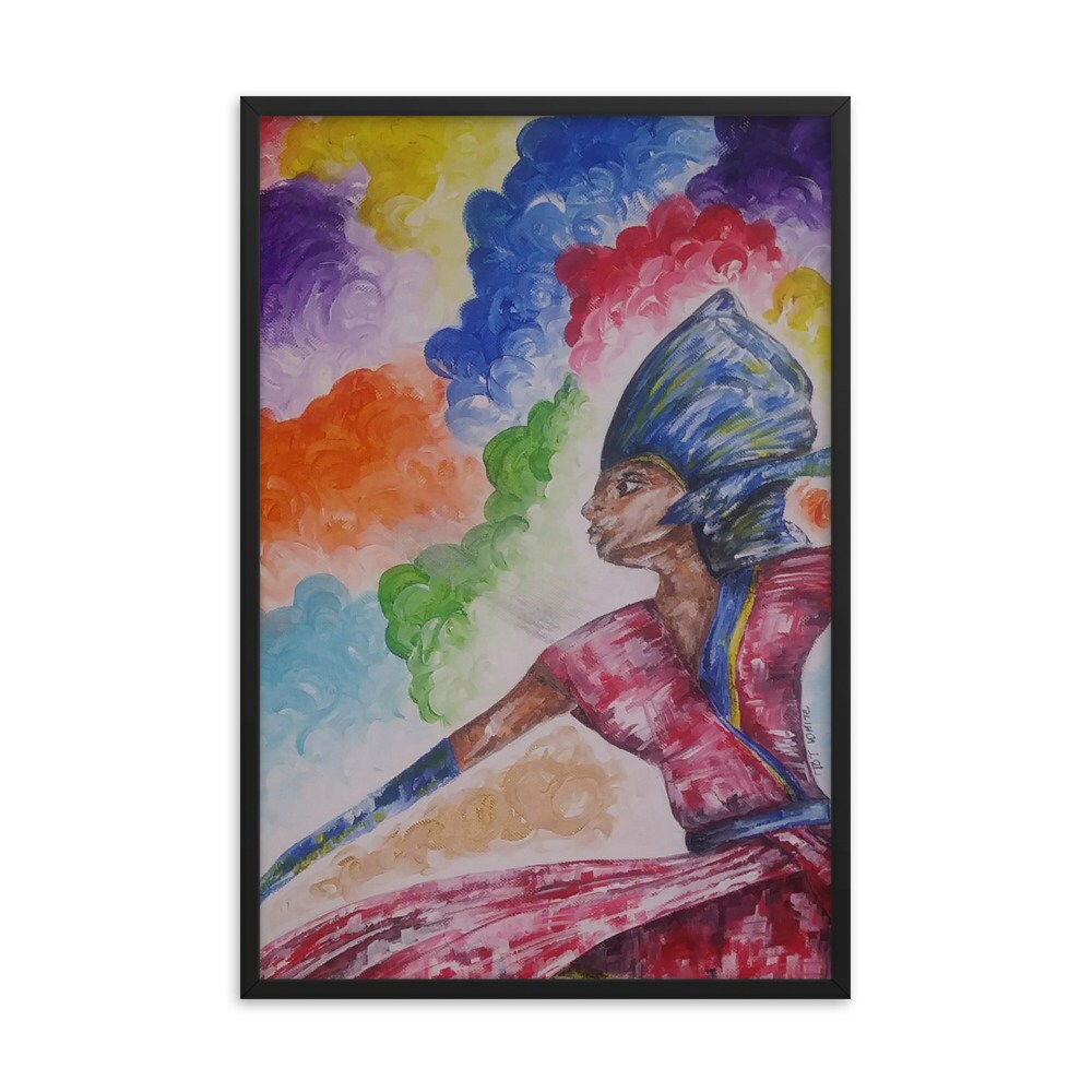 Cloud 9 Framed Print