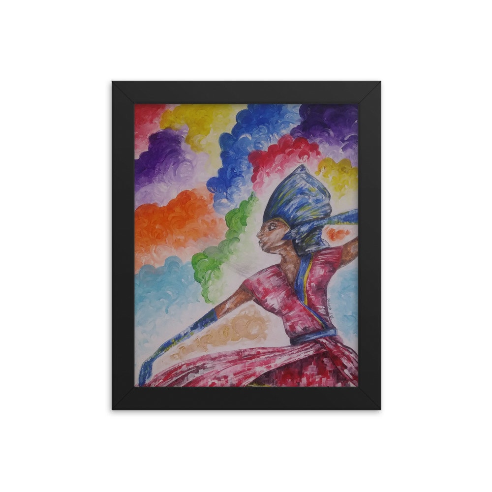 Cloud 9 Framed Print