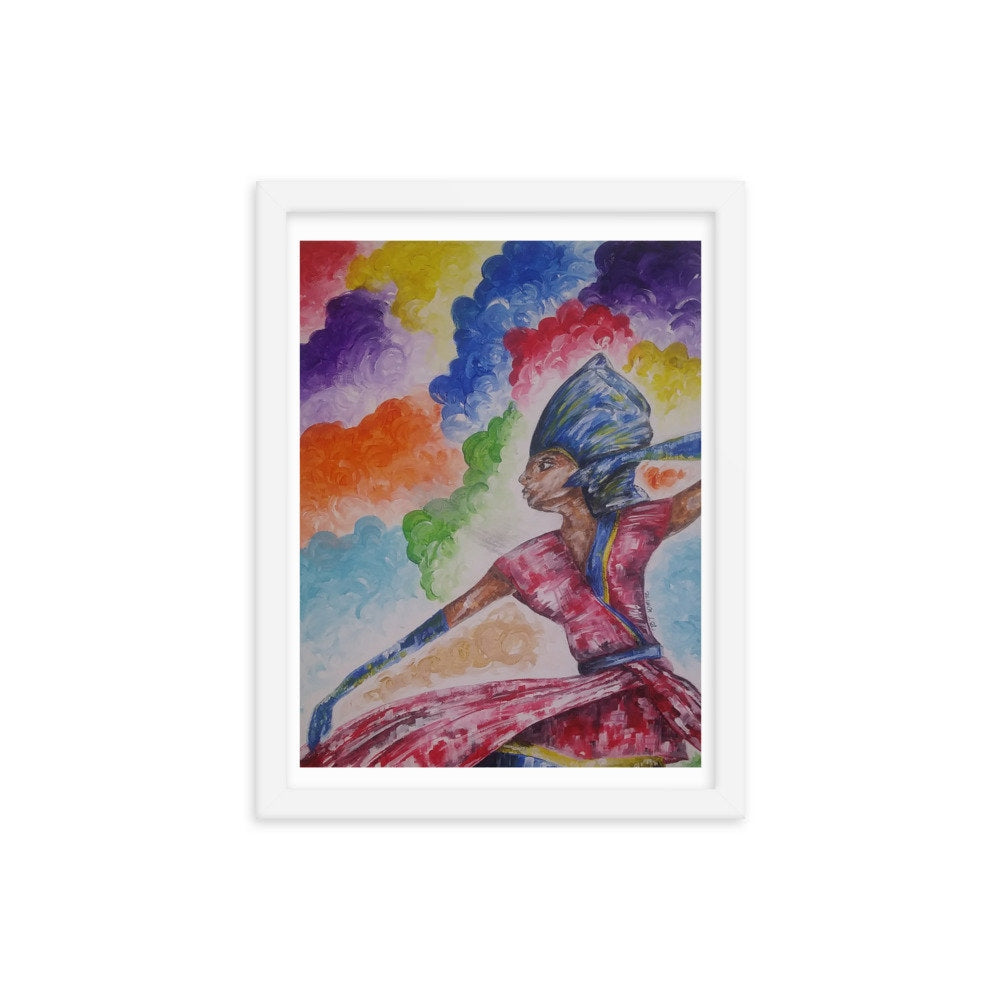 Cloud 9 Framed Print