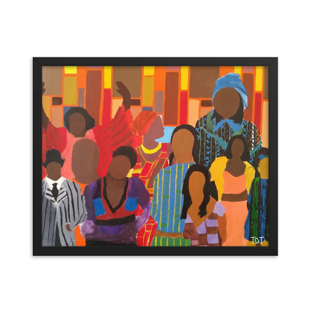 Sunday's Best Framed Print