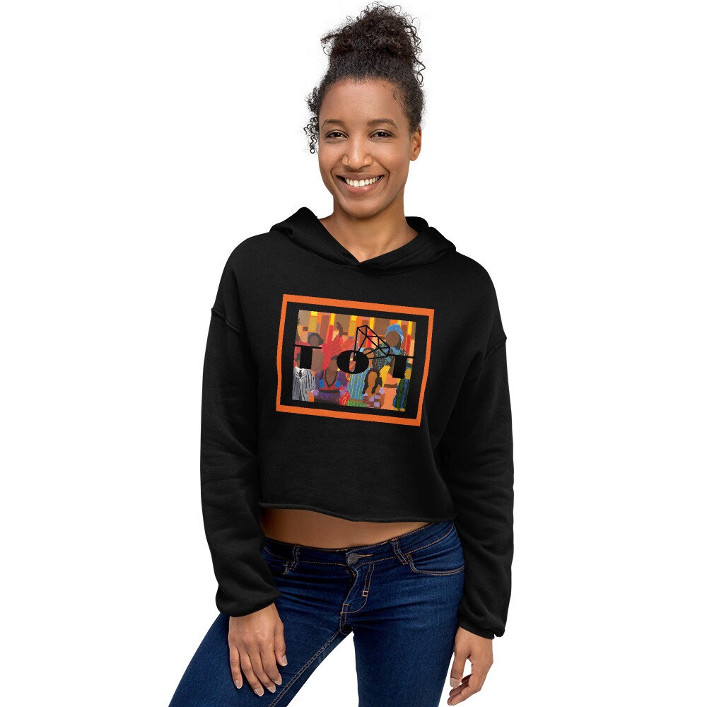 TOT's Sunday Best Crop Hoodie